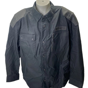 NEW HARLEY-DAVIDSON Men's Riding Jacket – Size XXXL – Black – Padded Zip-Up –NWT